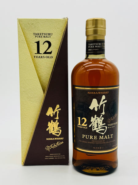 Nikka Taketsuru Pure Malt 12 Year Old Blended Malt Japanese Whisky (700ml)