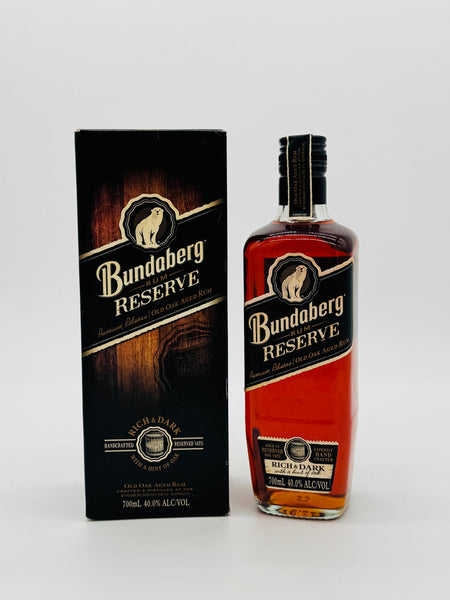Bundaberg Rum Reserve Rich and Dark Limited Edition Boxed Rare (700ml)