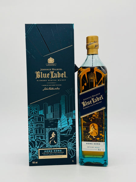 Johnnie Walker Blue Label Hong Kong Limited Edition Bottle no.00262 (1000ml)