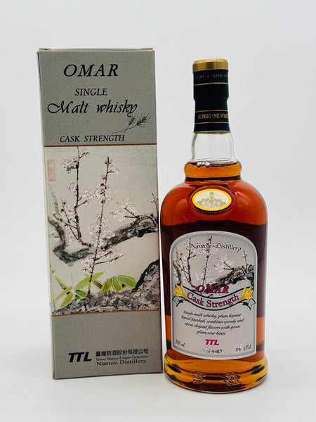 Omar Plum Barrel Cask Strength Single Malt whisky Old Version (700ml)