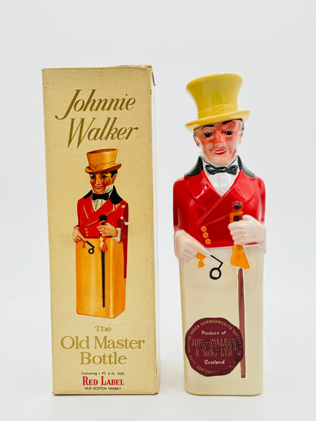 Johnnie Walker Master Figurine Bottle from 1961 (650.62ml)