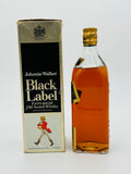 Johnnie Walker Black Label 1960s square bottle 1 Pint 6 Fl Oz (650.62ml)
