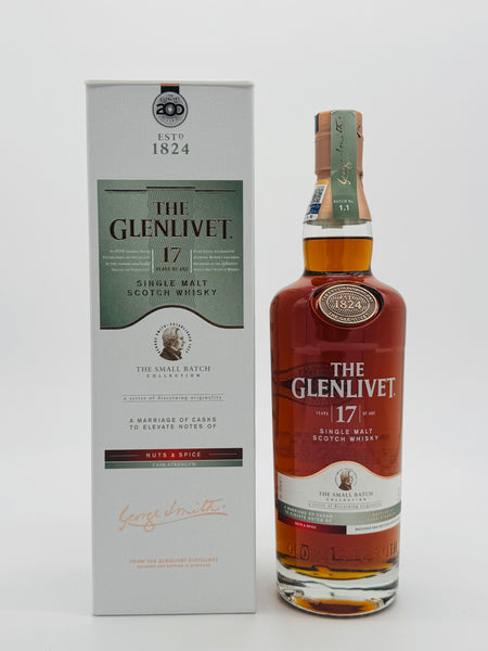 Glenlivet 17 Years - American and Spanish Oak Chinese only Edition (700ml)