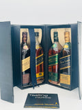 The Collection Johnnie Walker Blue Green Gold Black Label (4x 200ml)