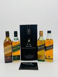 The Collection Johnnie Walker Blue Green Gold Black Label (4x 200ml)