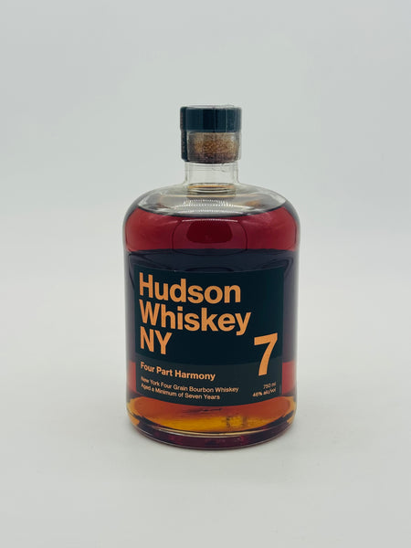Tuthilltown Spirits Hudson Whiskey NY Four Part Harmony 7 Year Old Bourbon Whiskey (750ml)