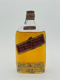 Johnnie Walker Red Label 1960s "Flask Bottle" (approximate 375ml)