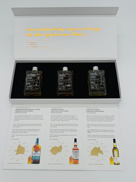 Whisky Loot Scotch Whisky Tasting Pack (3 X 60ml)