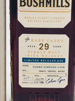 Bushmills The Rare Casks Pedro Ximenez Cask 29 Year Old Single Malt Irish Whiskey (750ml)