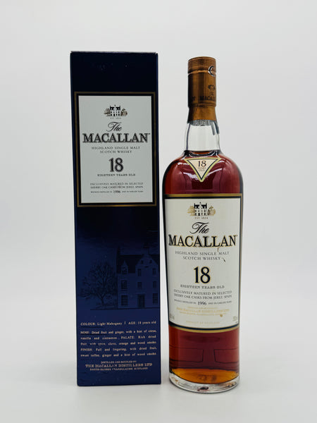 Macallan 18 Years 1996 Sherry Oak (700ml)