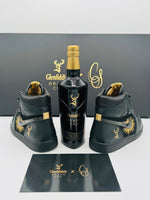 Glenfiddich Grand Cru 23 Year Old x Chase Shiel Shoes Set (700ml bottle, 2x Glasses & Size US 10 Shoes) One of only 23 ever made!