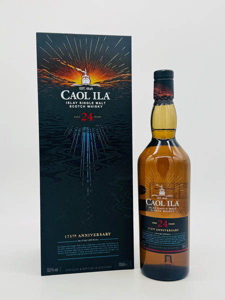Caol Ila 24 Year Old 175th Anniversary Limited Edition Single Malt Scotch Whisky (700ml)