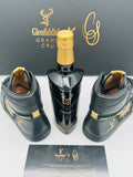 Glenfiddich Grand Cru 23 Year Old x Chase Shiel Shoes Set (700ml bottle, 2x Glasses & Size US 10 Shoes) One of only 23 ever made!