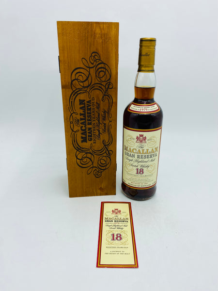 Macallan 1979 18YO Gran Reserva First Release (700ml)