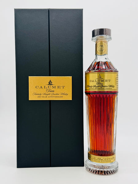 Calumet Farm 18 Year Old Trophy Decanter Centennial Bourbon 2025 Limited Edition (750ml)