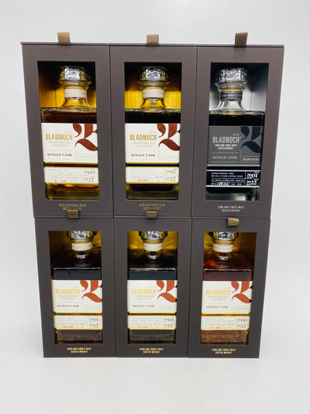 Bladnoch Single Cask Collection 2022 (6 x 700ml)