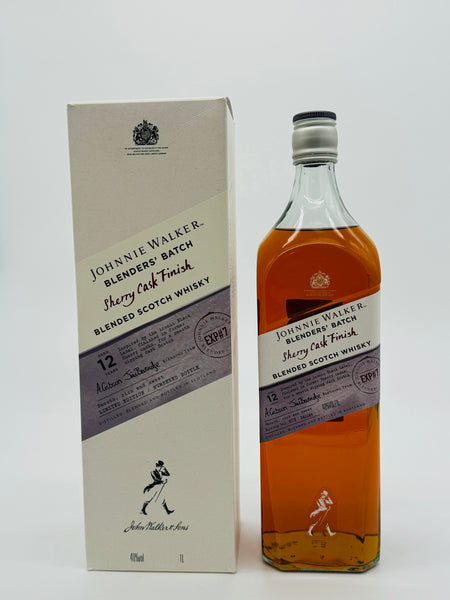 Johnnie Walker 12 Year Old Blenders' Batch Exp#7 / Sherry Cask Finish (1000ml)