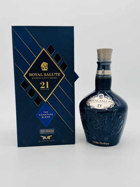 Royal Salute 21 Year Old Blended Scotch Whisky Blue (700ml)