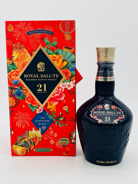 Chivas Regal 21 Year Old 2024 Royal Salute Year Of The Dragon Whisky (700ml)