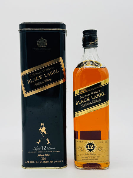 Johnnie Walker Black Label 12 Year Old Tin (700ml)