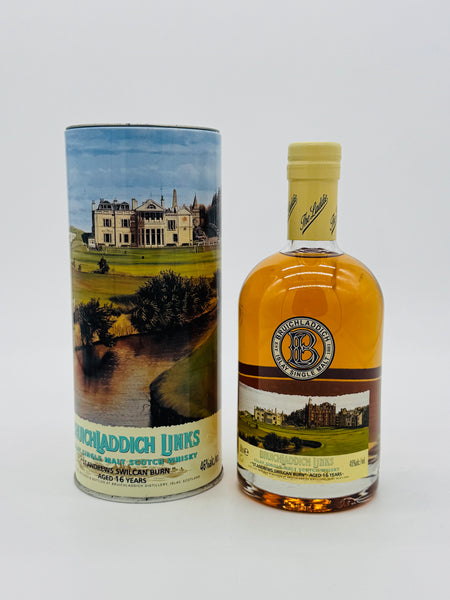 Bruichladdich Links 16 Year Old St. Andrews Swilcan Bridge Single Malt Scotch Whisky (500ml)