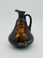 Royal Doulton Kingsware DEWARS flask Ben Jonson