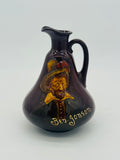 Royal Doulton Kingsware DEWARS flask Ben Jonson