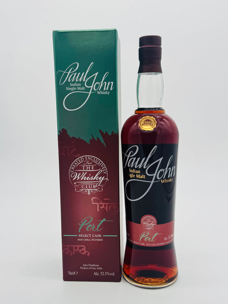 Paul John Port Select Cask - The Whisky Club (700ml)