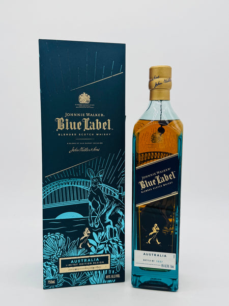 Johnnie Walker Blue Label Australia Limited Edition Bottle# 1557 (750ml)