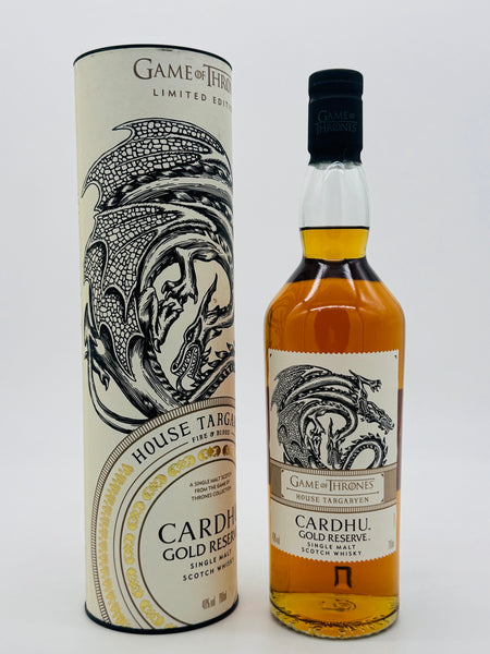 Cardhu Gold Reserve Game of Thrones House of Targaryen Single Malt Whisky (700ml)