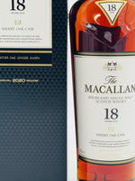 Macallan 18 Year Old Sherry Oak 2020 Release (700ml)