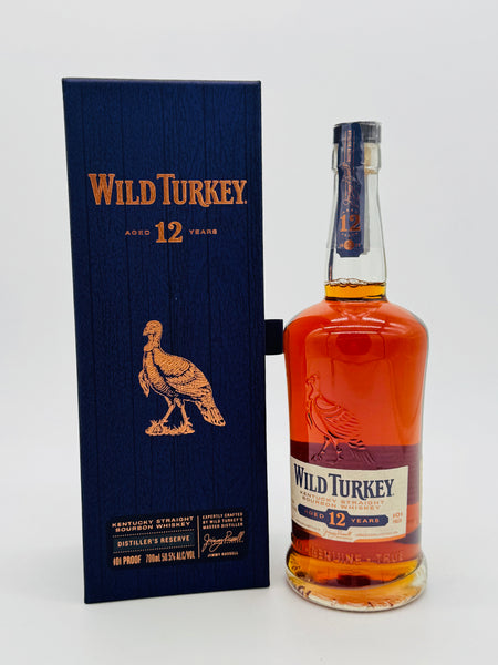 Wild Turkey 12 Year Old 101 Proof Distiller’s Reserve Straight Kentucky Bourbon Whiskey (700ml)