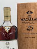 Macallan 25 Year Old Sherry Oak 2019 Release (700ml)