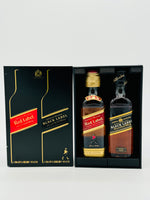 Johnnie Walker Red and Black Label Set (2 x 200ml)