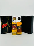 Johnnie Walker Red and Black Label Set (2 x 200ml)