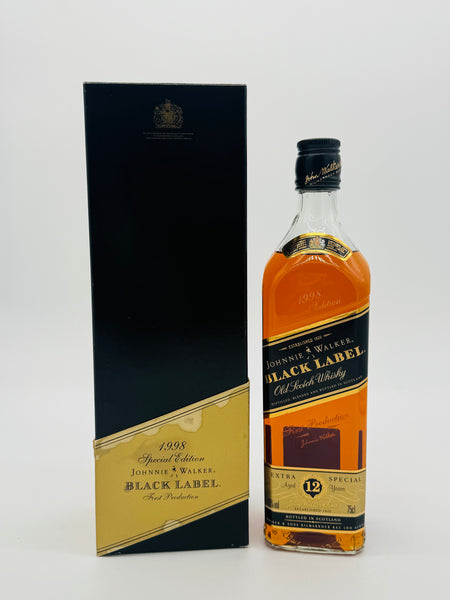 Johnnie Walker Black Label 12 Year Old 1998 Special Edition (750ml)