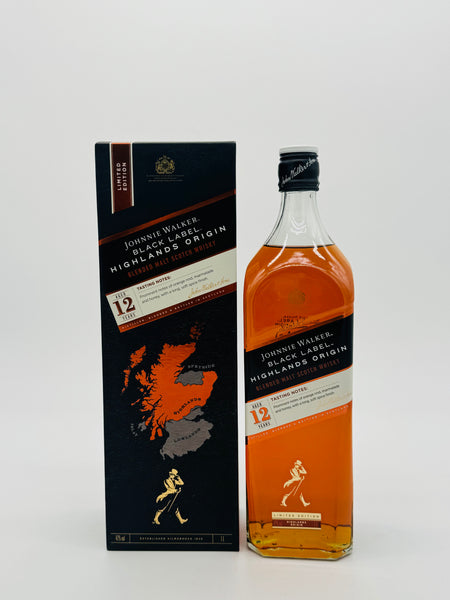 Johnnie Walker Black Label 12 Year Old Highland Origins (1000ml)