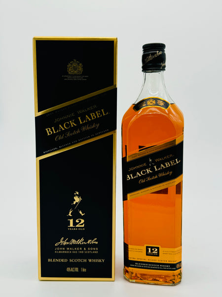 Johnnie Walker 12 Year Old Black Label (1000ml)
