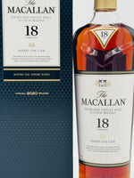 Macallan 18 Year Old Sherry Oak 2020 Release (700ml)