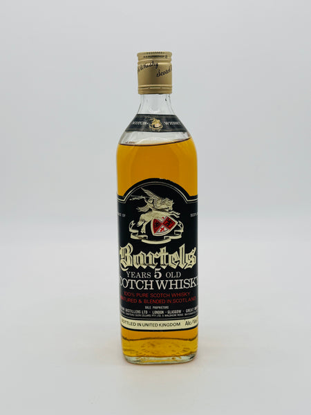 Bartels 5 Years Old Bottled 1970s-1980s (750ml)