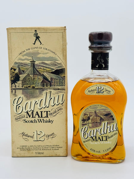 Cardhu 12 Year Old John Walker and Sons 1980s (1000ml)