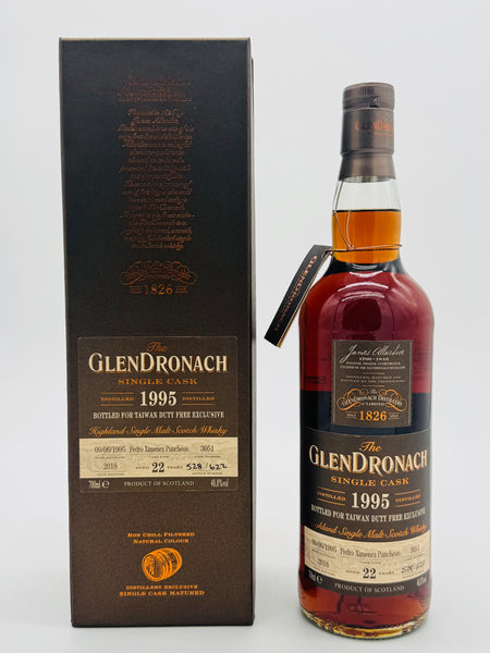 Glendronach 22 Years Old 1995 Single Cask 3051 (700ml)