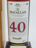 Macallan 40 Year Old The Red Collection 2020 Release (700ml)