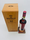 Macallan 40 Year Old The Red Collection 2020 Release (700ml)