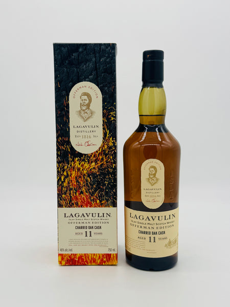 Lagavulin Offerman Edition #3 Charred Oak Cask Finish 11 Year Old Single Malt Scotch Whisky (750ml)