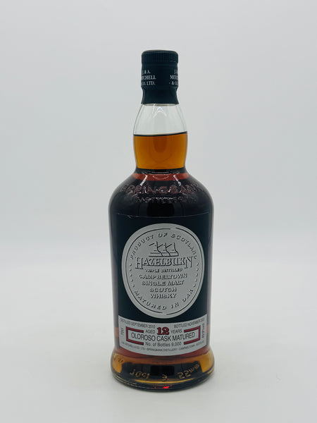 2010 Hazelburn Oloroso Cask Matured 12 Year Old Single Malt Scotch Whisky (700ml)