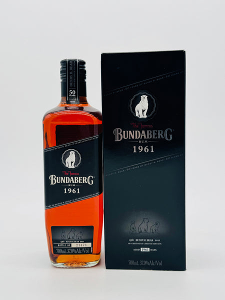 Bundaberg 1961 50th Anniversary (Black Box) Rum (700ml) #1