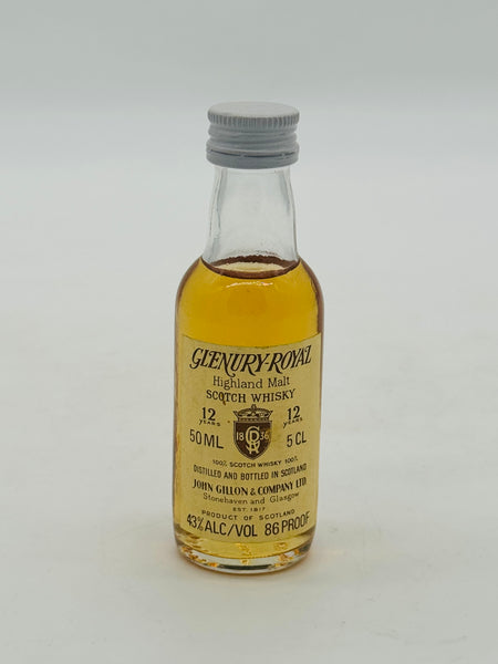 Glenury Royal 12 years old Whisky (50ml)