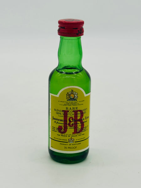 J&B Rare Whisky (50ml) #1