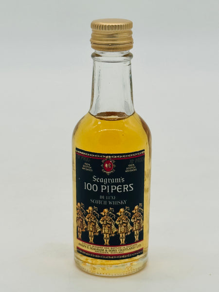 Seagram's 100 Pipers Scotch Whisky (50ml)